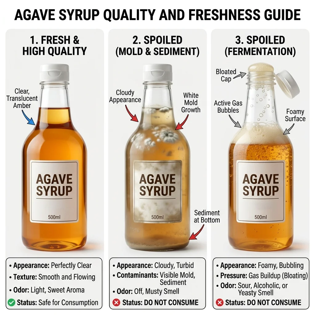 Agave Syrup Freshness & Clarity Audit