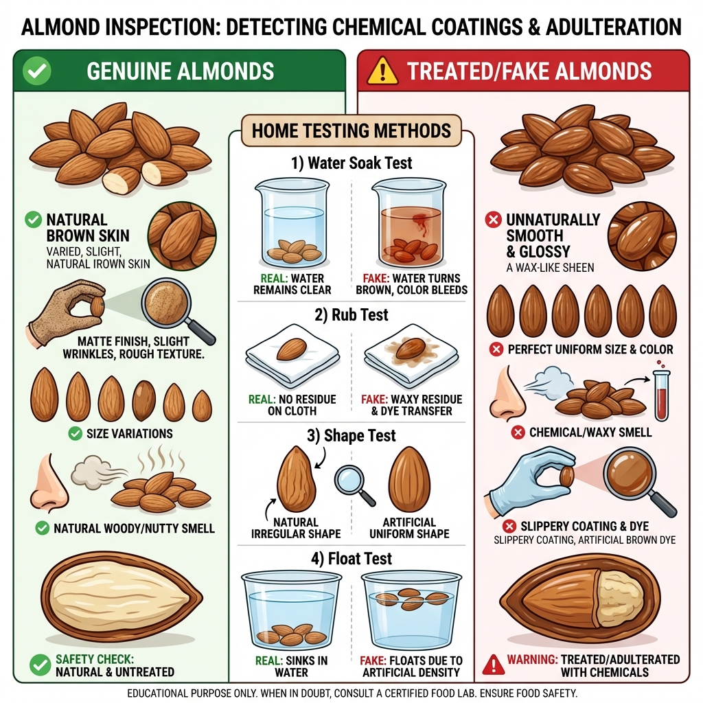 Almond Inspection - Detect Coating & Adulteration