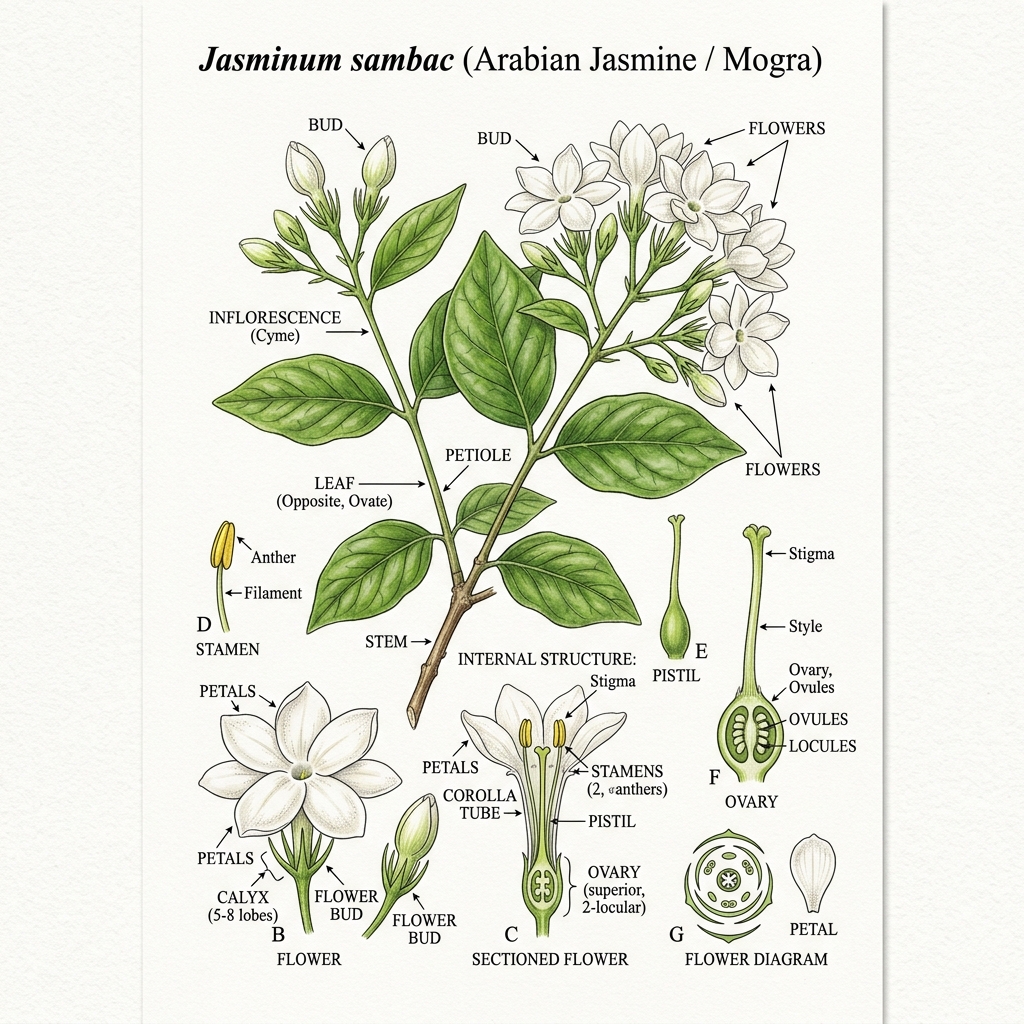 Arabian jasmine