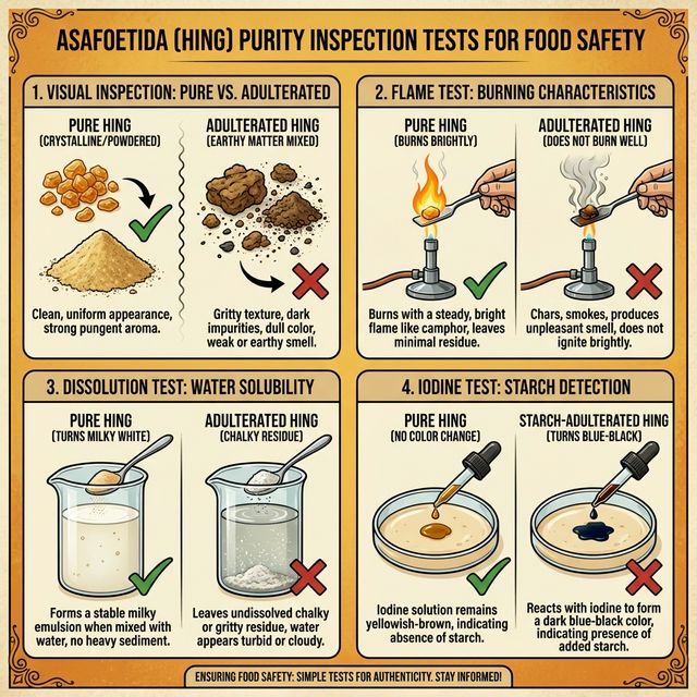 Asafoetida (Hing) Purity Audit