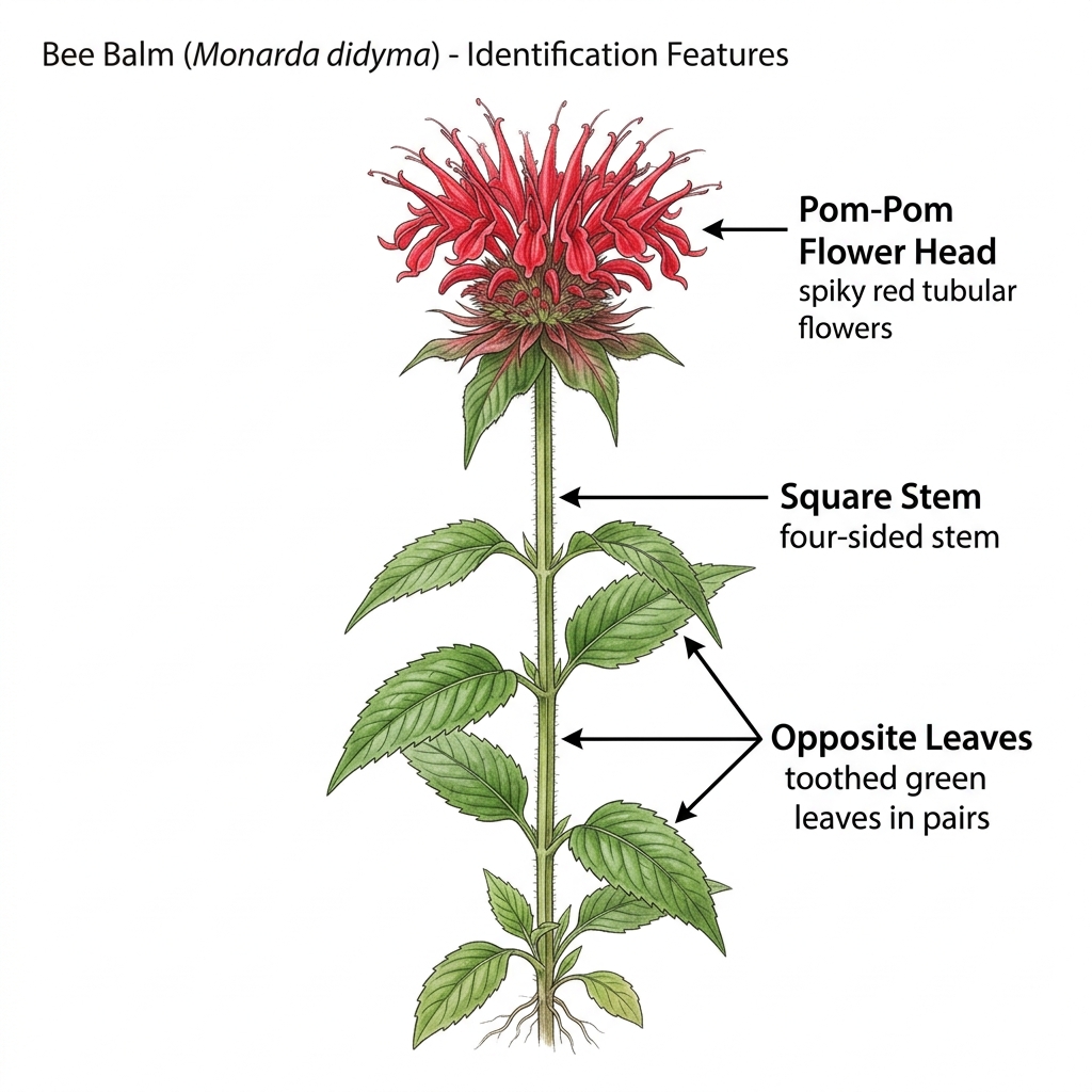 Beebalm Identification Guide