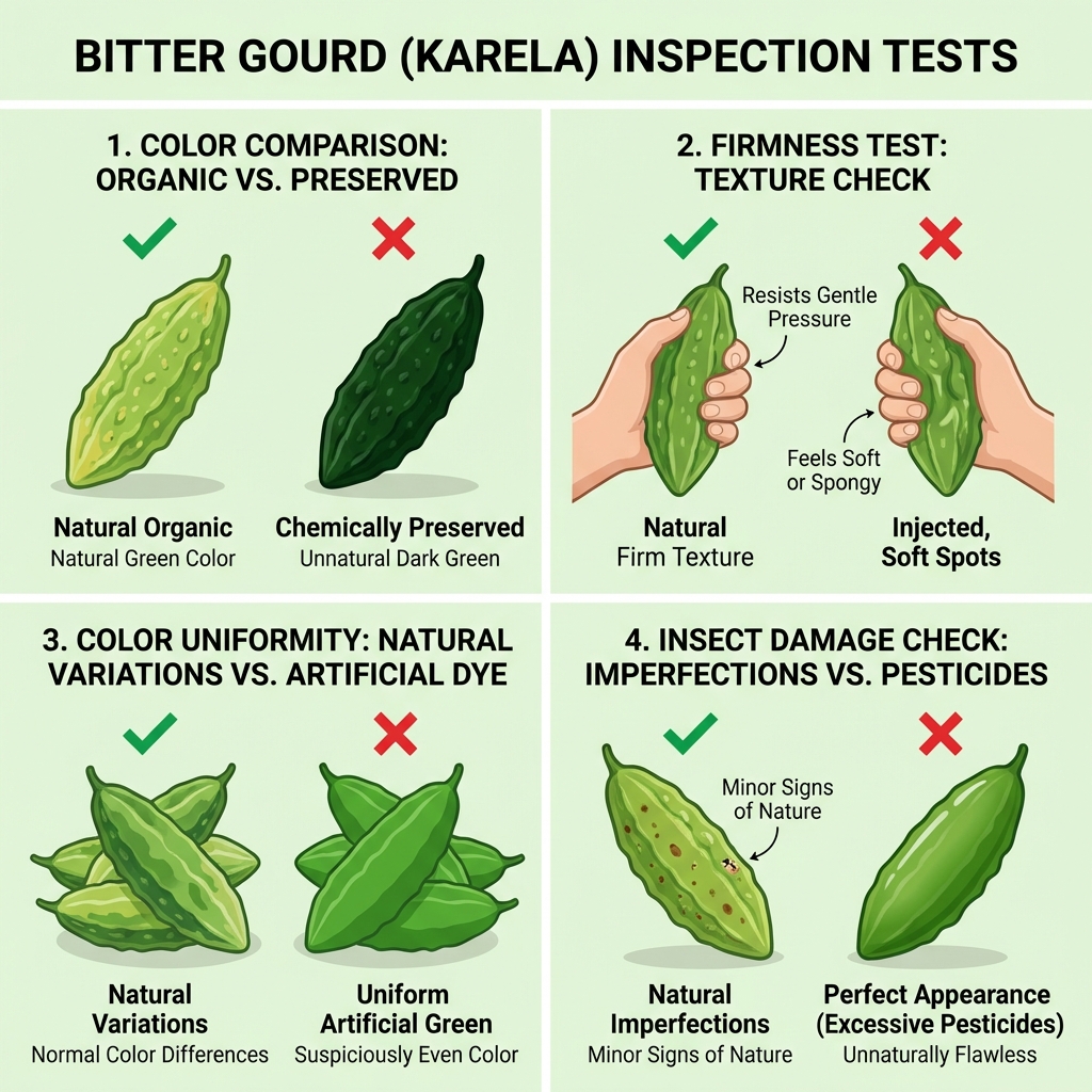 Bitter Gourd Chemical Treatment Detection