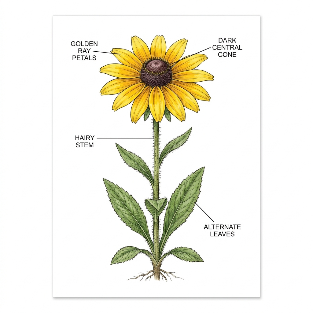 Black eyed Susan Identification Guide