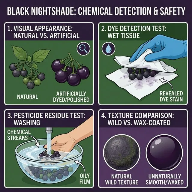 Black Nightshade Chemical Inspection