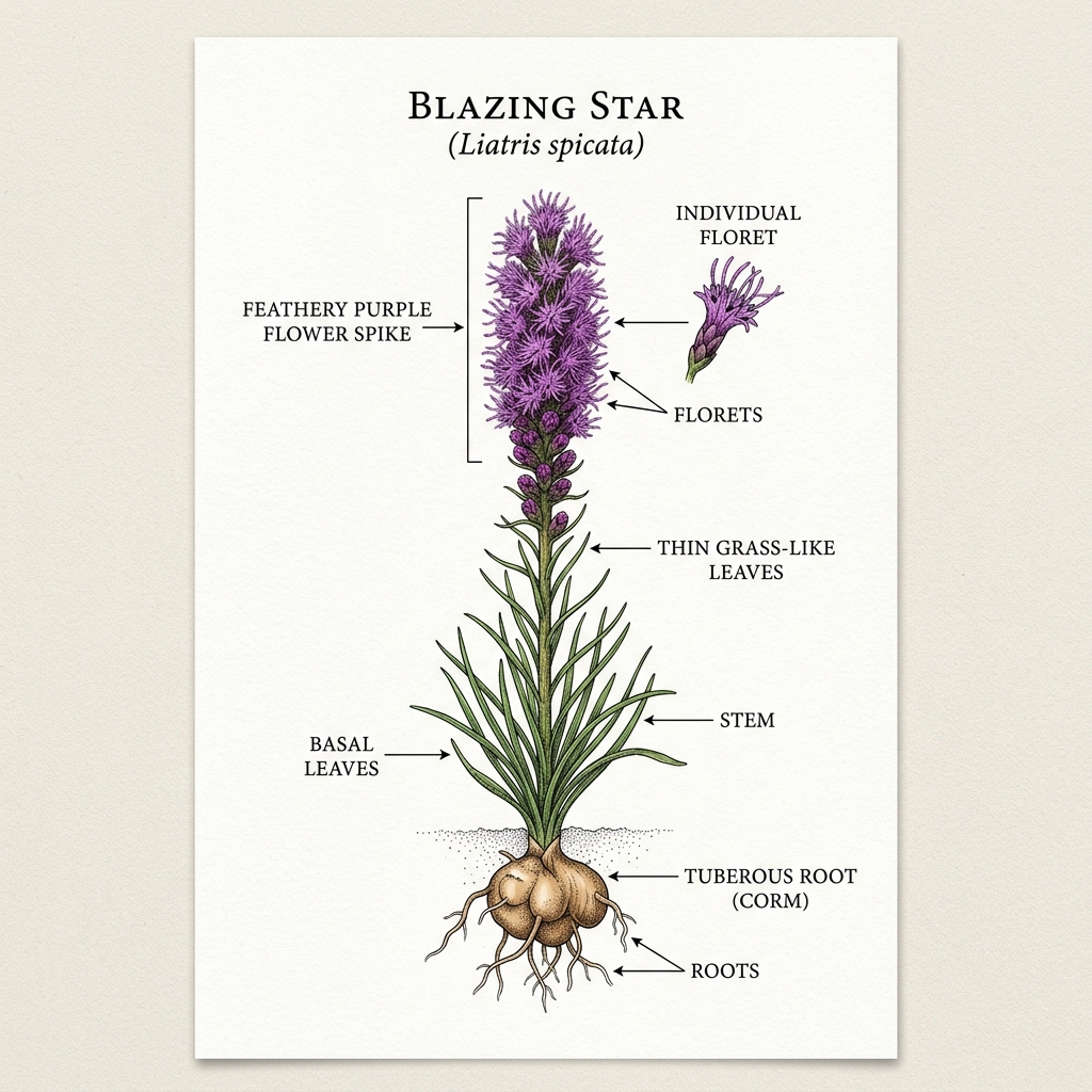 Blazing Star (Liatris) Identification Guide