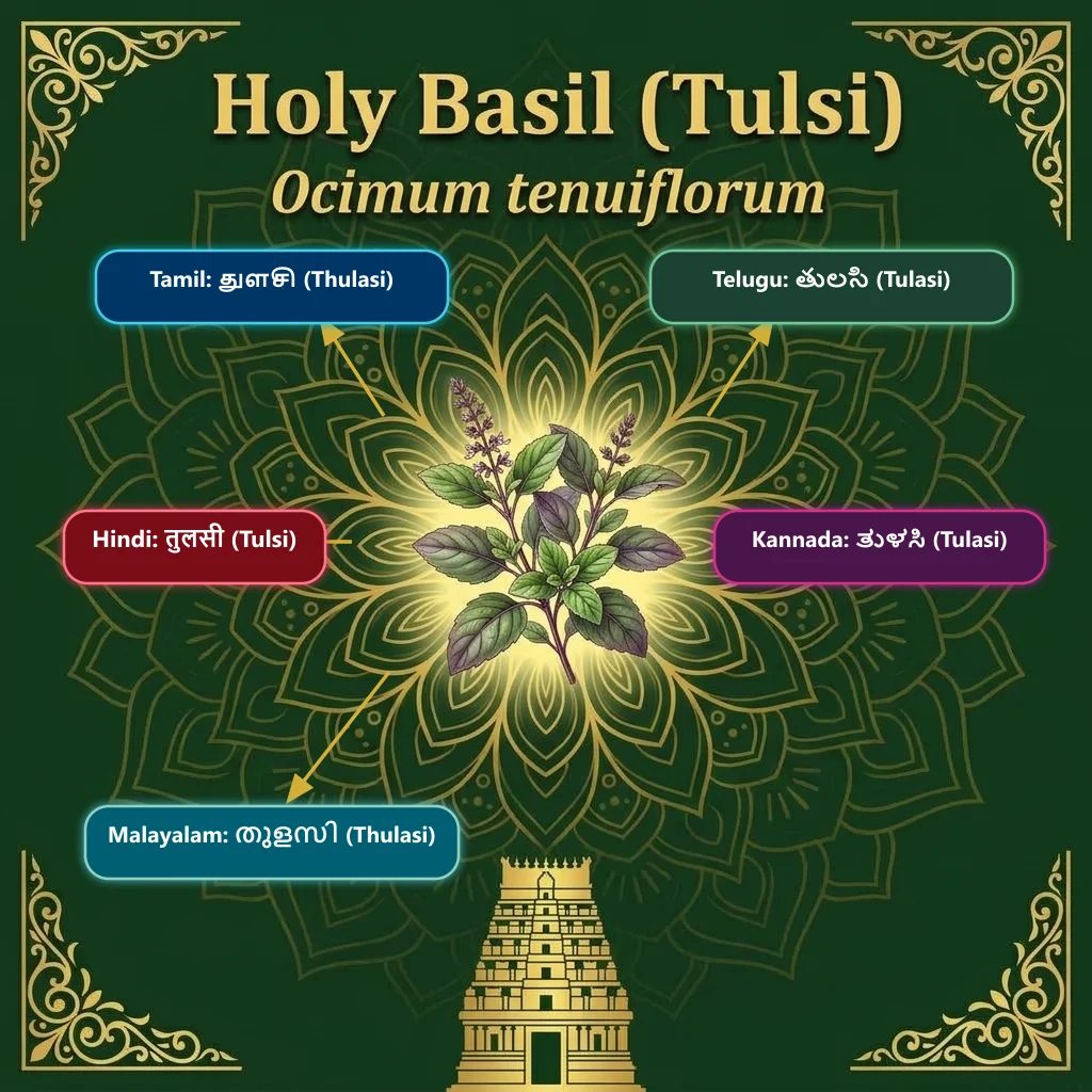 Holy Basil (Tulsi) — Thulasi · Tulasi · Tulsi · Tulasi · Thulasi