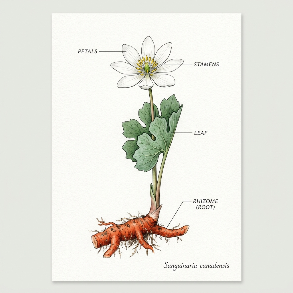 Bloodroot Identification Guide