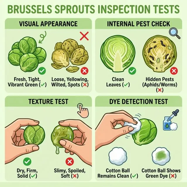 Brussel Sprouts Purity & Pesticide Audit