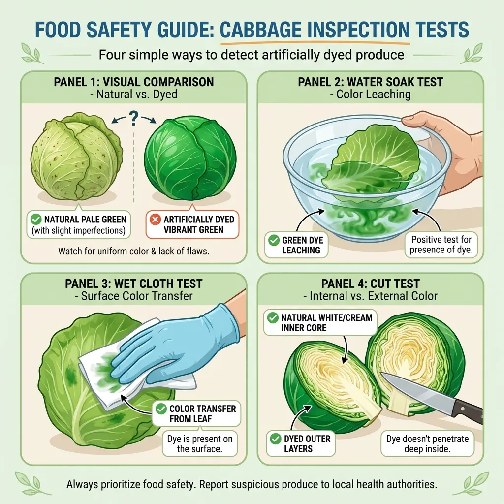 Cabbage Safety & Chemical Inspection
