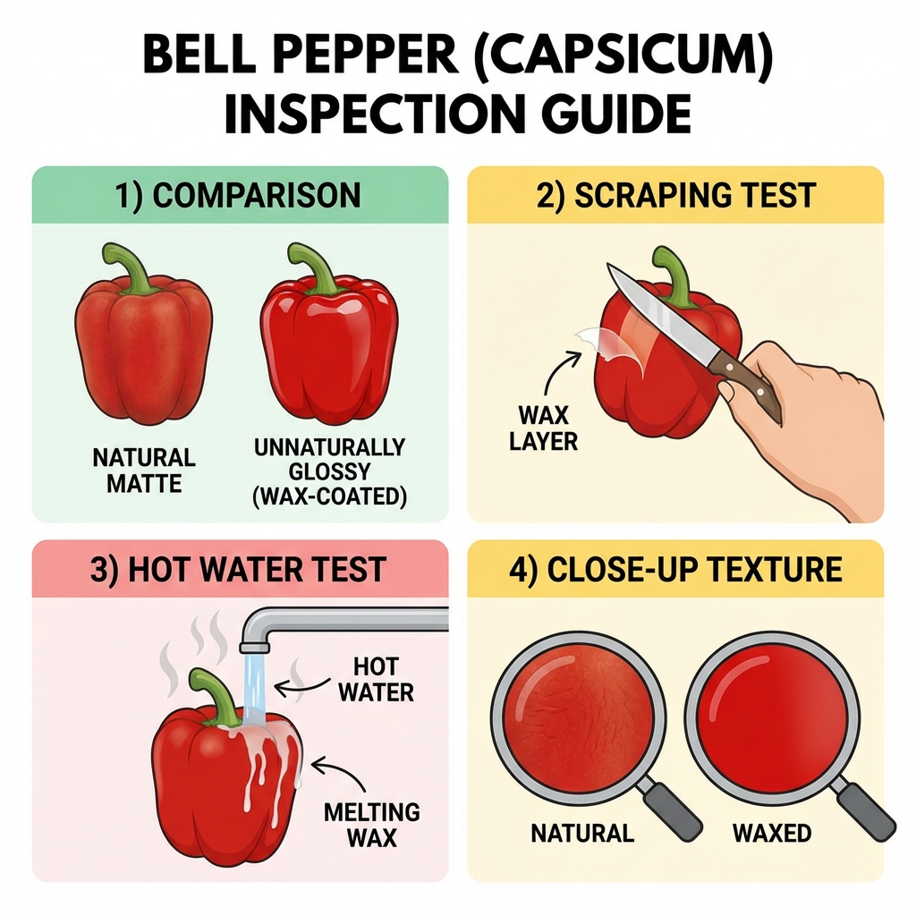 Bell Pepper Wax Detection