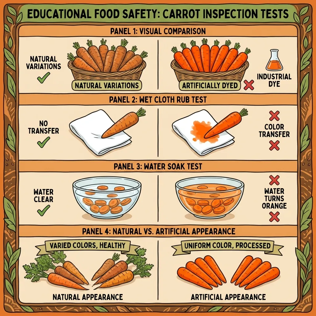 Carrot Purity & Dye Audit