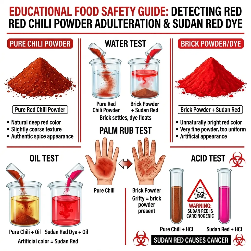 Chili Powder Purity & Dye Audit
