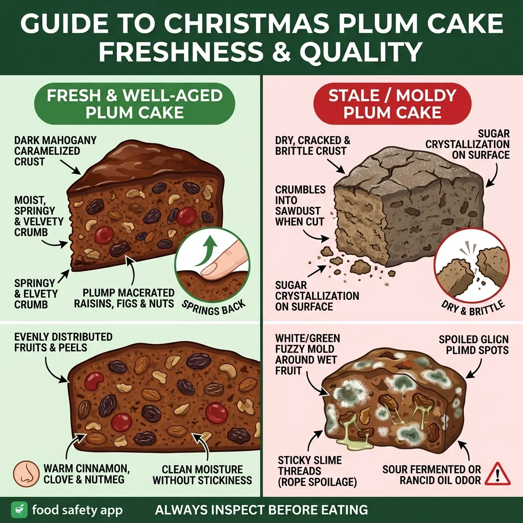 How to Judge Christmas Plum Cake Freshness, Aging & Spoilage