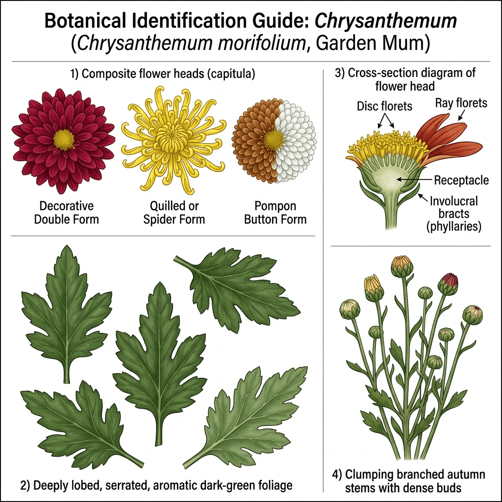 Chrysanthemum Identification Guide