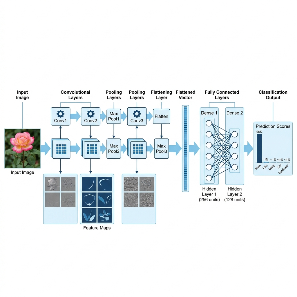 CNN Architecture Diagram