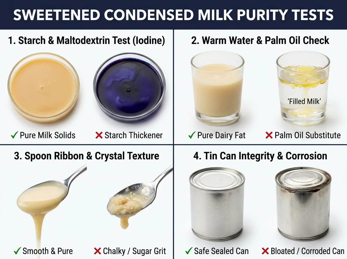 Cara Menguji Susu Kental Manis dari Pati, Minyak Sawit & Pembusukan di Rumah