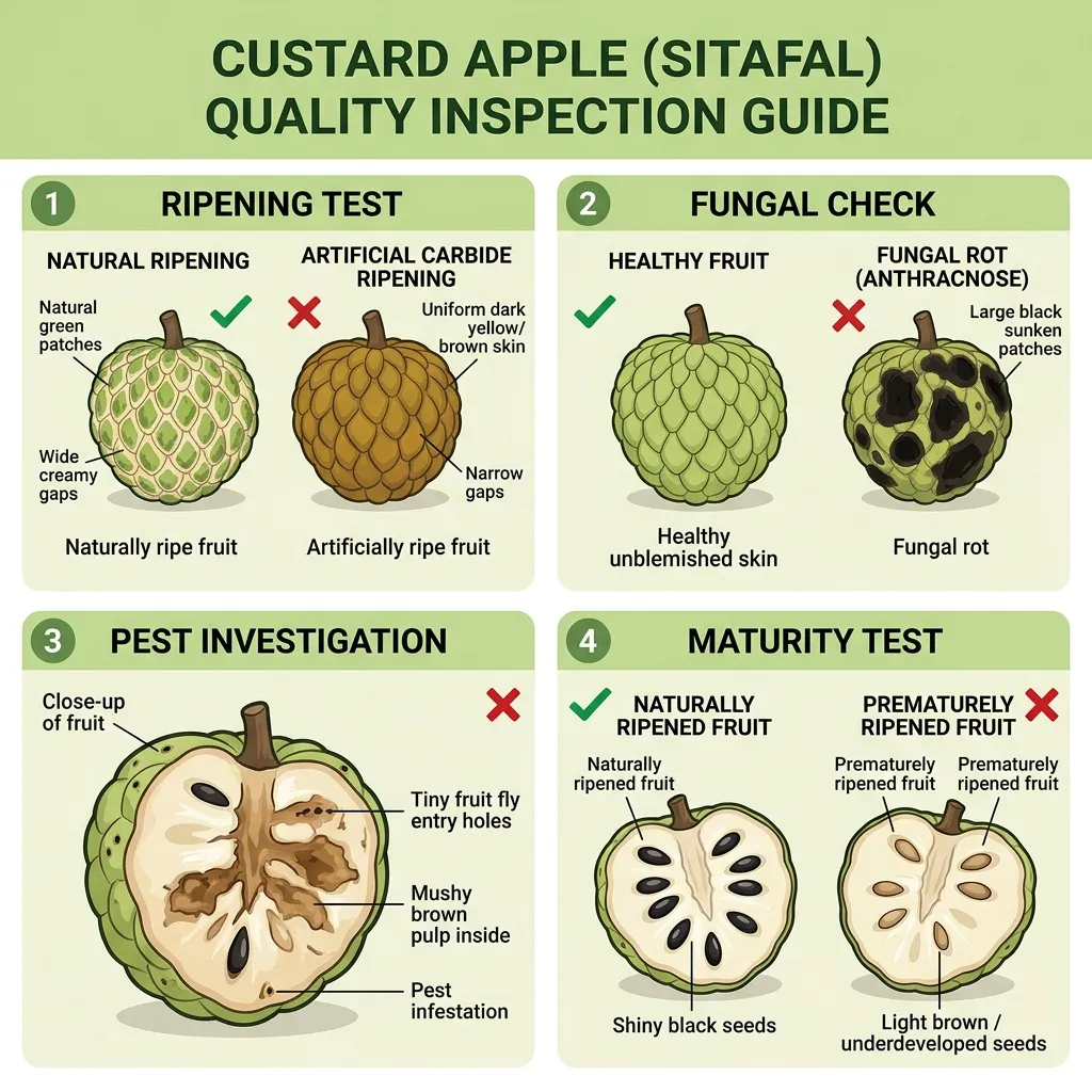 Custard Apple (Sitaphal) Purity Audit