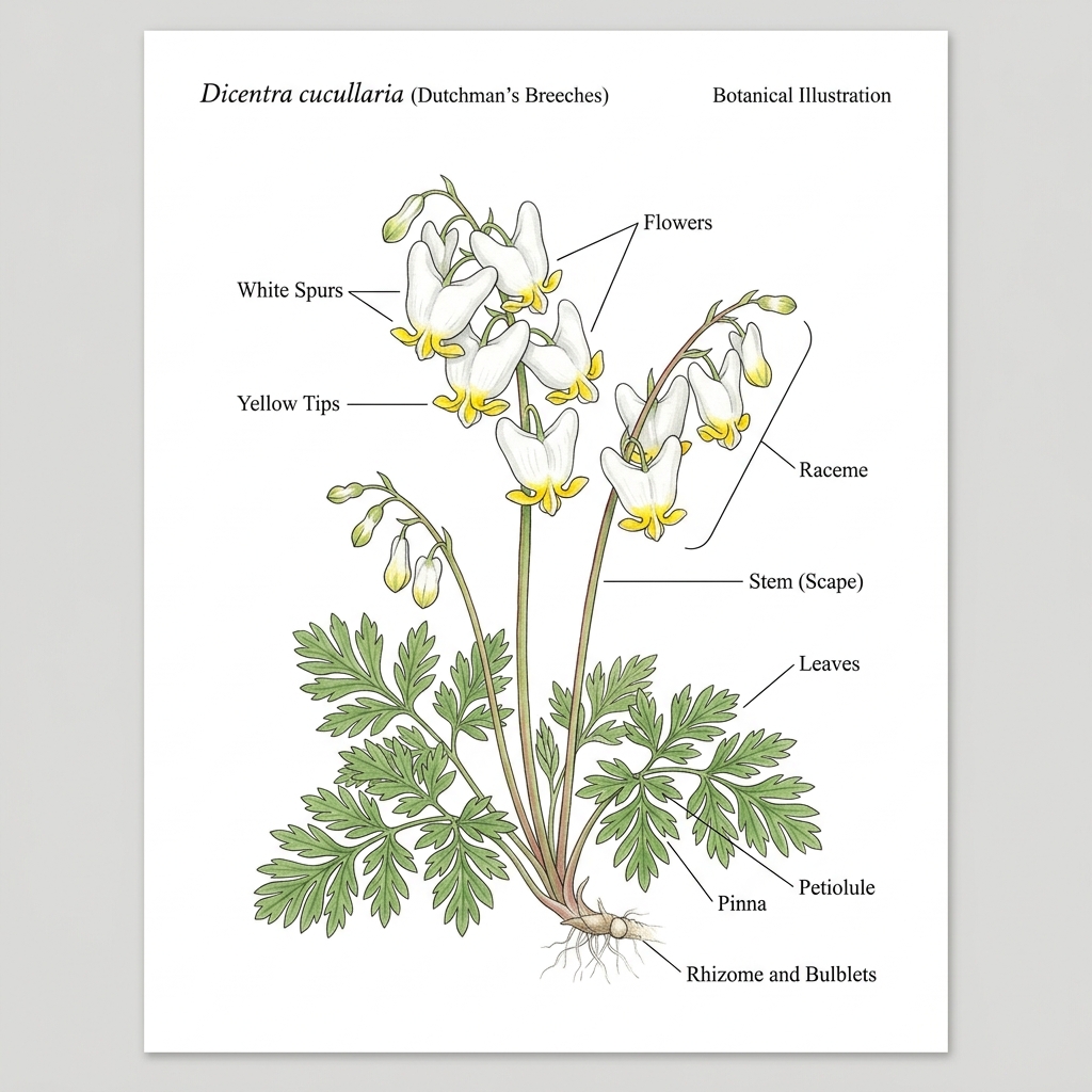 Dutchman's Breeches Identification Guide