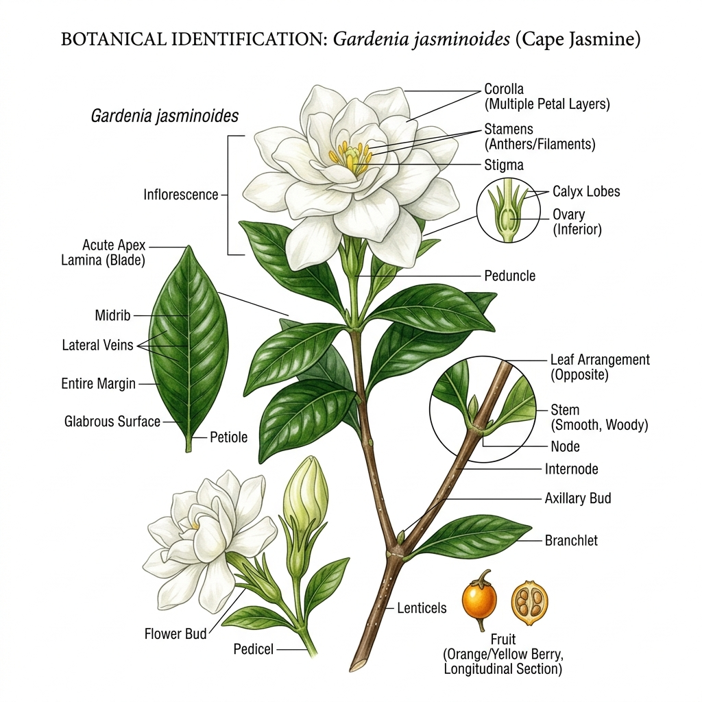 Gardenia Identification Guide