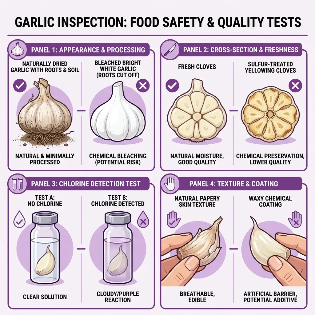 Garlic Purity & Chemical Audit