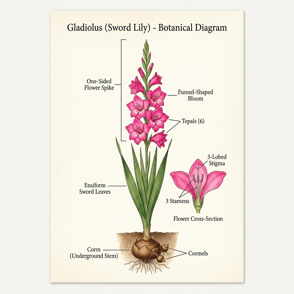 Gladiolus Identification Guide