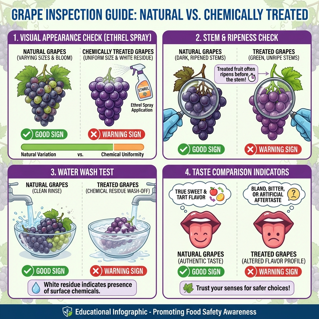 Grape Chemical Treatment Detection