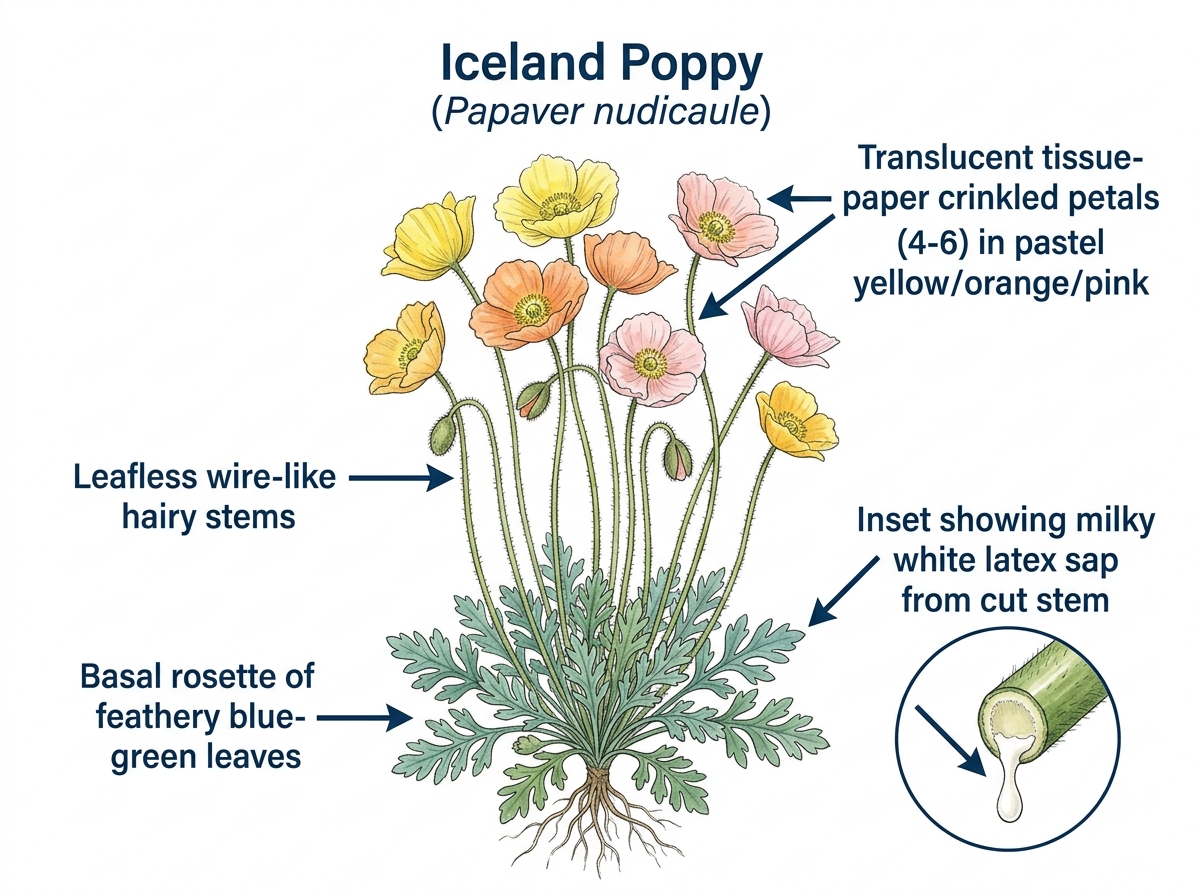 Iceland Poppy Identification Guide