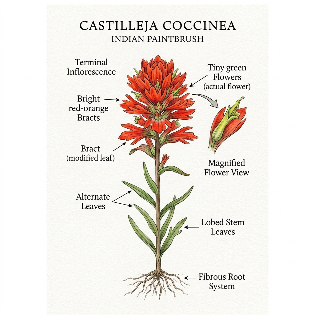 Indian Paintbrush Identification Guide