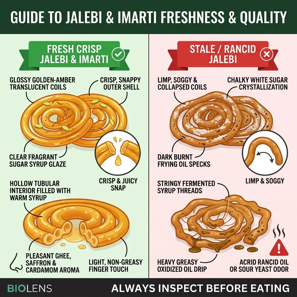 Jalebi & Imarti Freshness, Crispness & Storage Guide