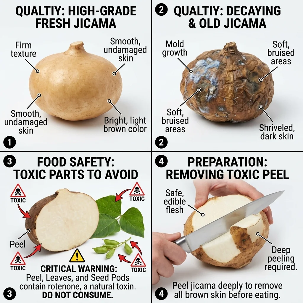 Jicama Toxic Parts & Purity Audit