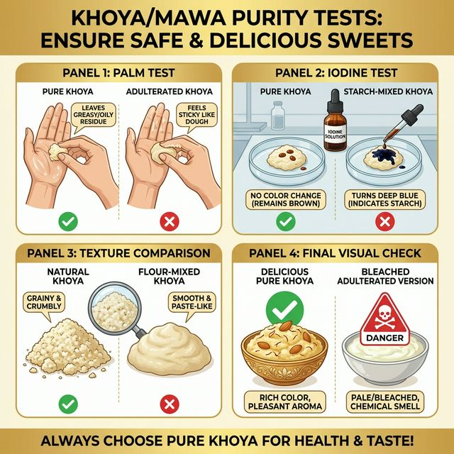 Khoya (Mawa) Purity and Safety Check