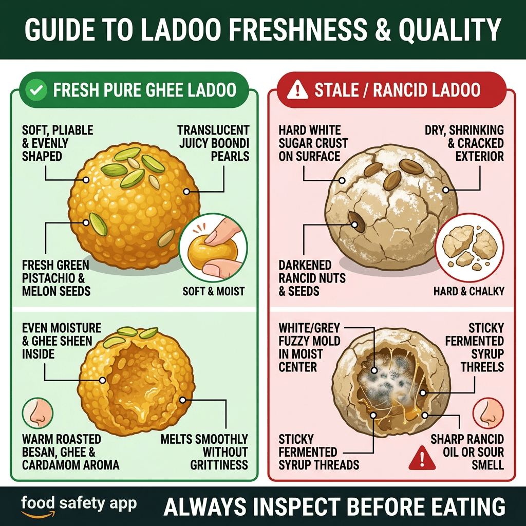 Fresh Besan Ladoo