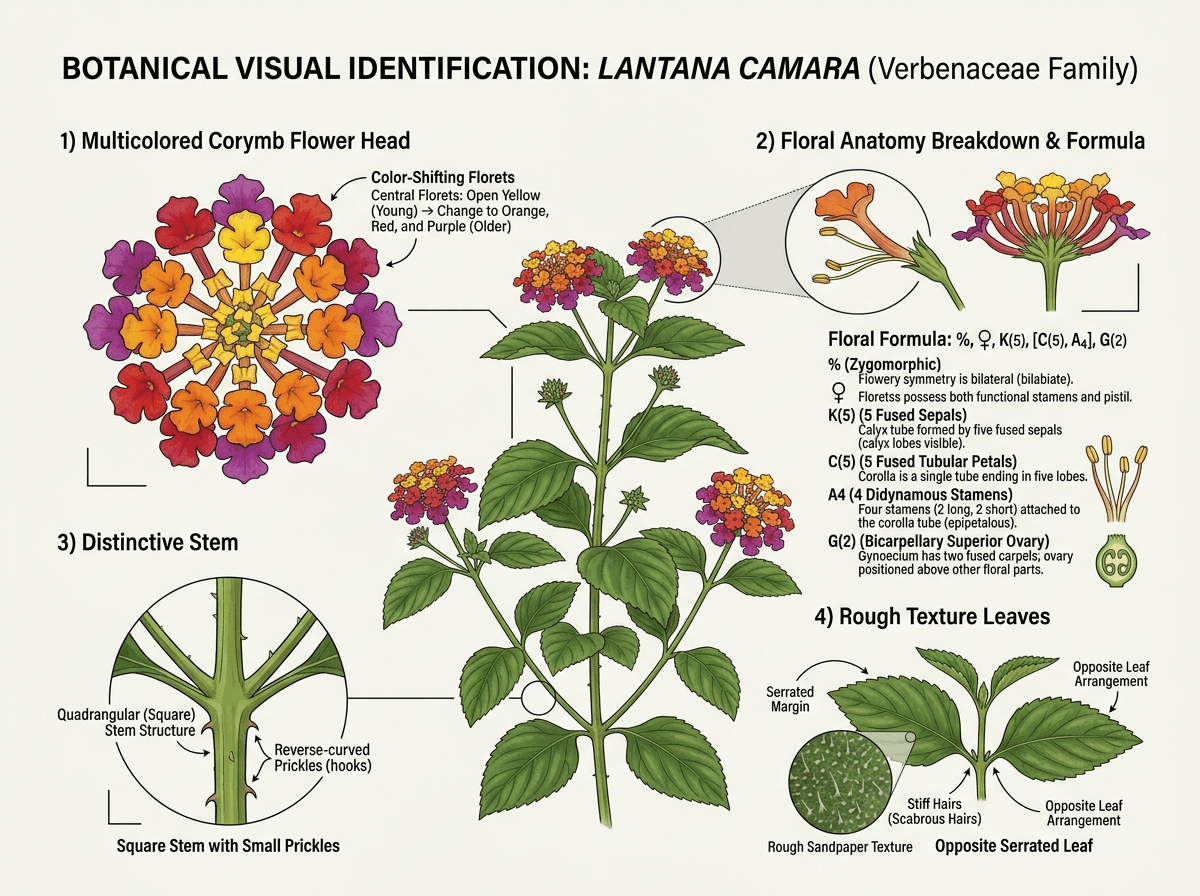 Lantana Camara Identification Guide