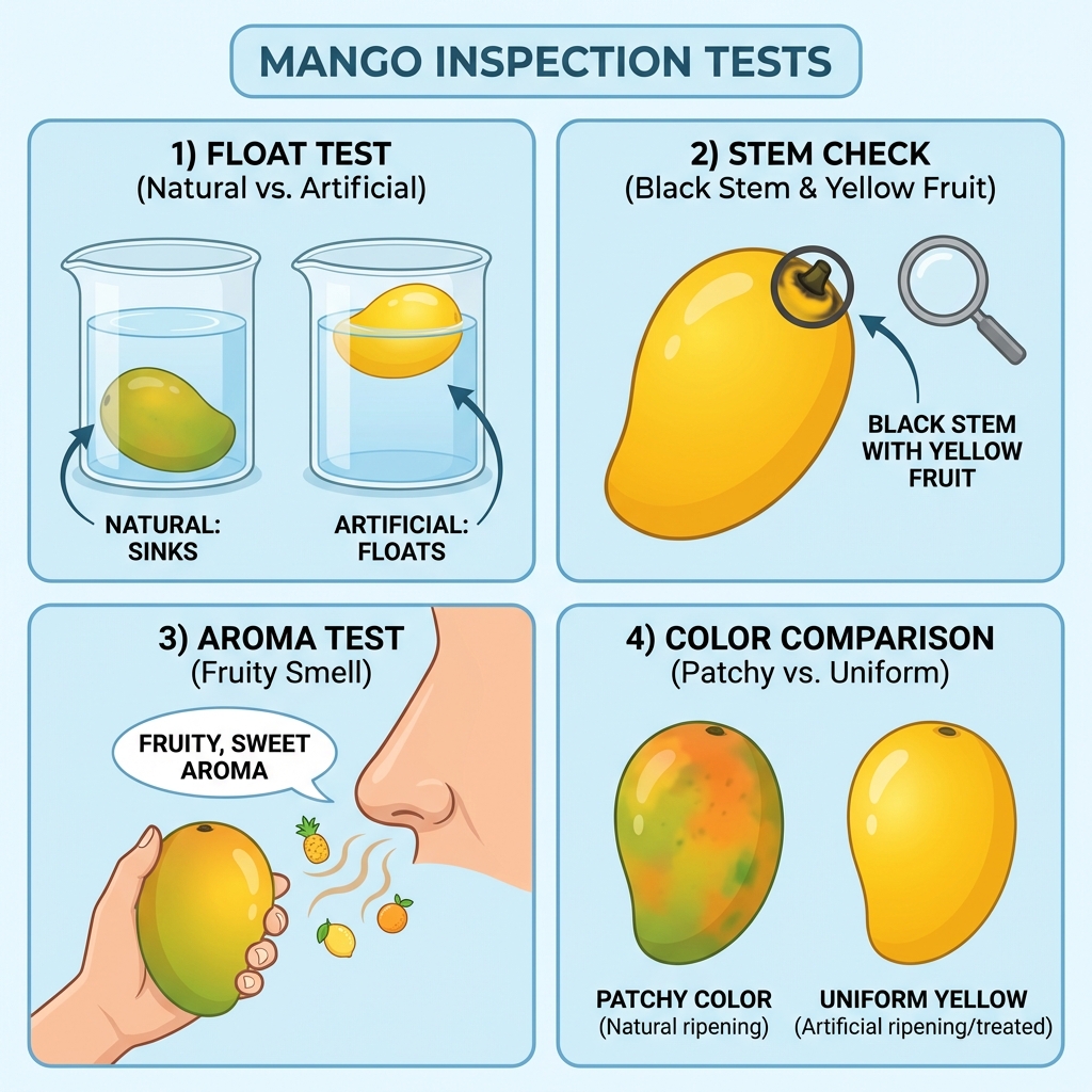 How to Inspect Mangoes