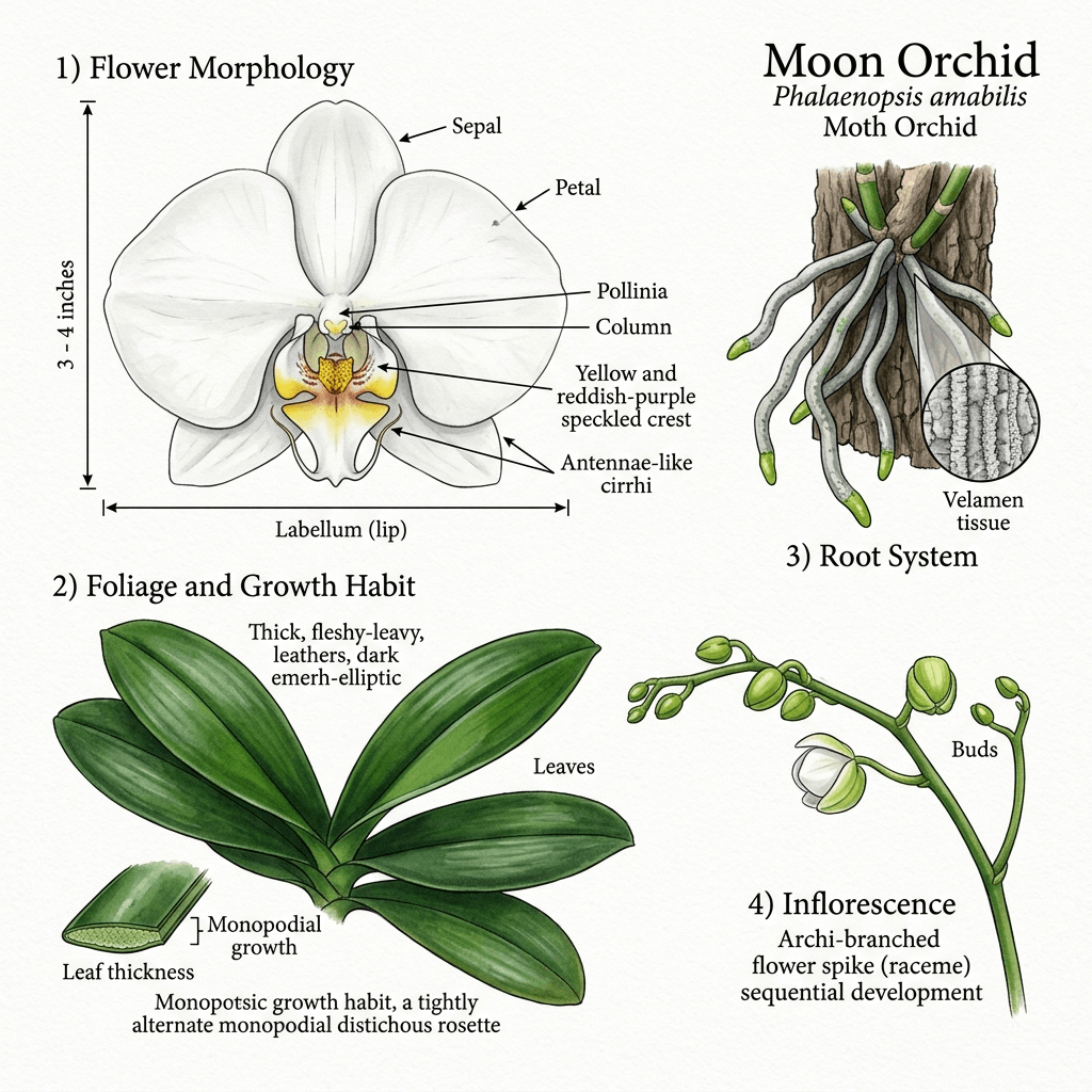 Moon Orchid (Phalaenopsis) Identification Guide
