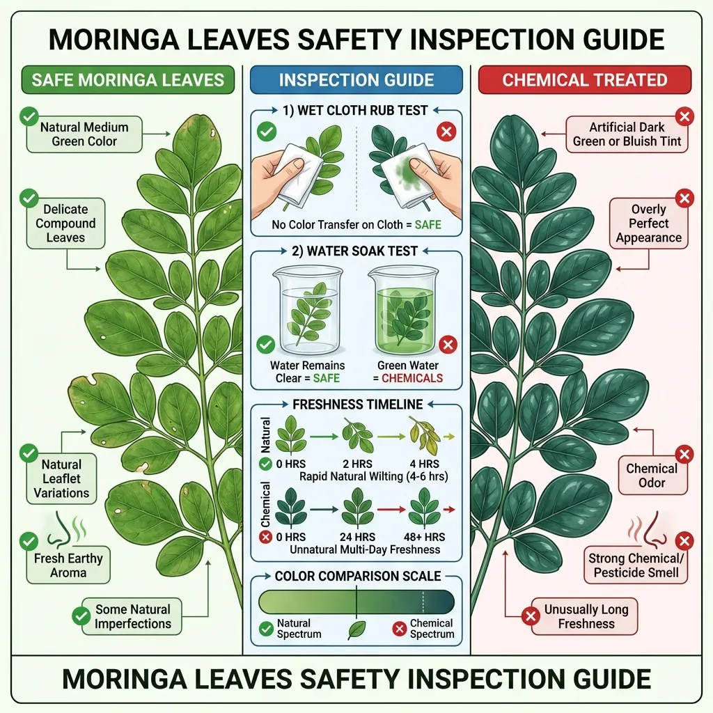 Moringa Leaves Purity & Dye Audit