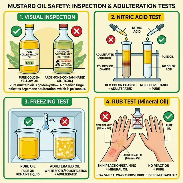 Mustard Oil Purity & Argemone Audit