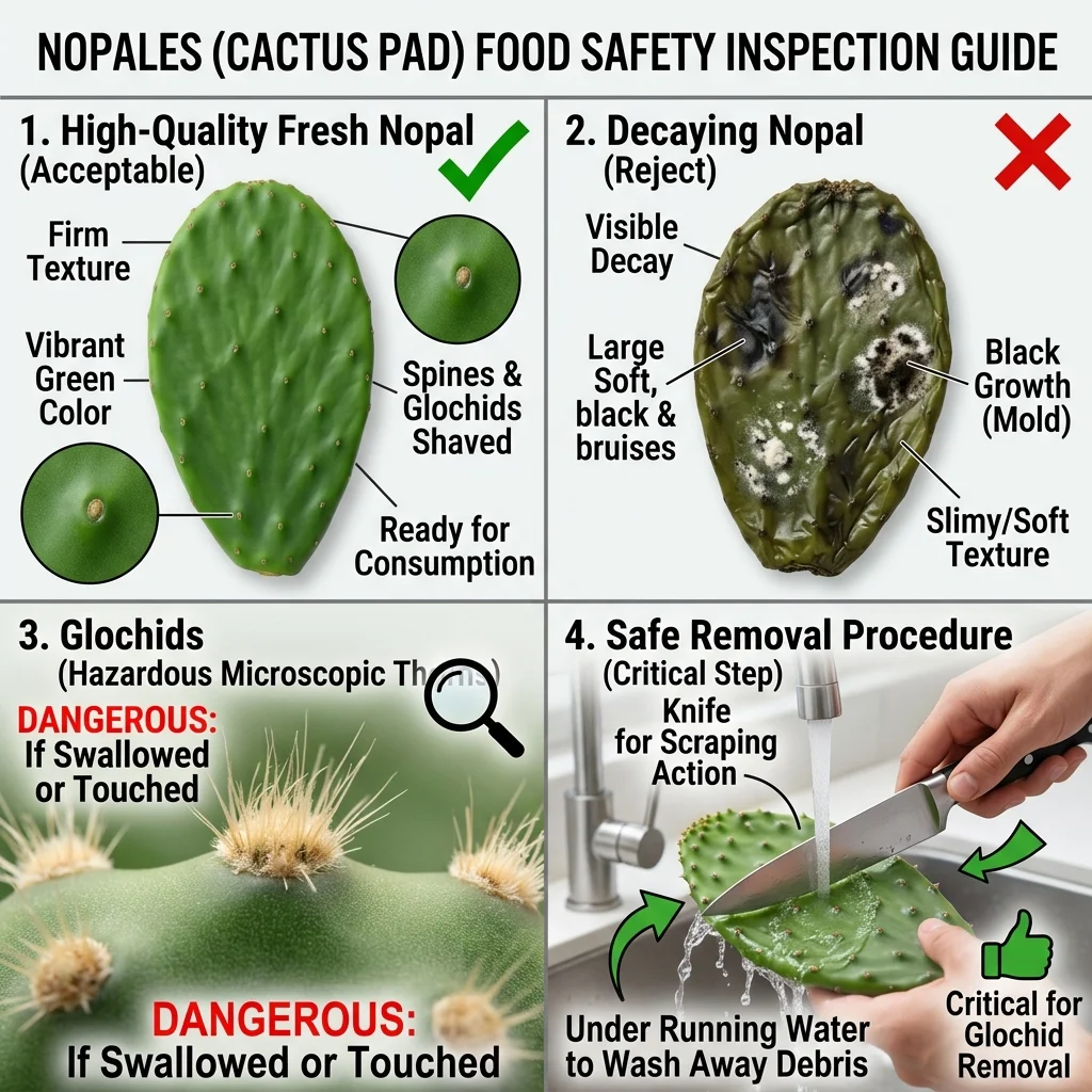 Nopales Spine & Glochid Safety Audit