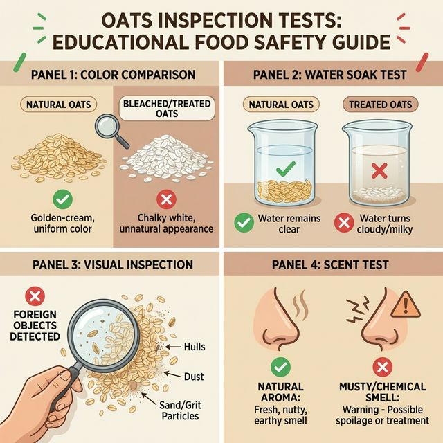 Oats Purity & Chemical Check