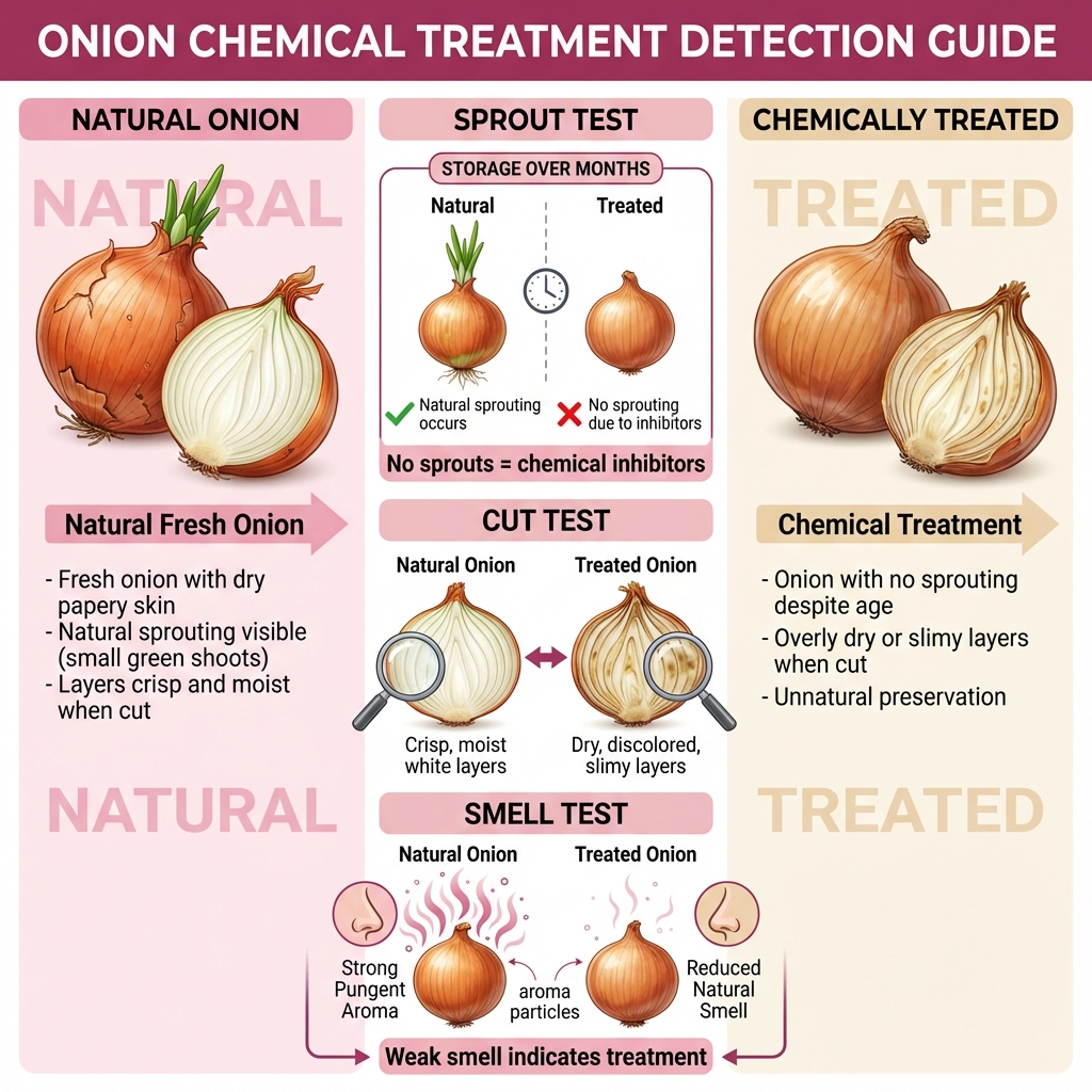 Onion Chemical Treatment Detection