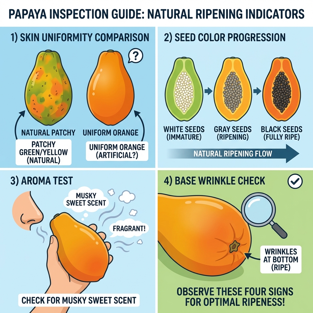 Papaya Ripening Truths