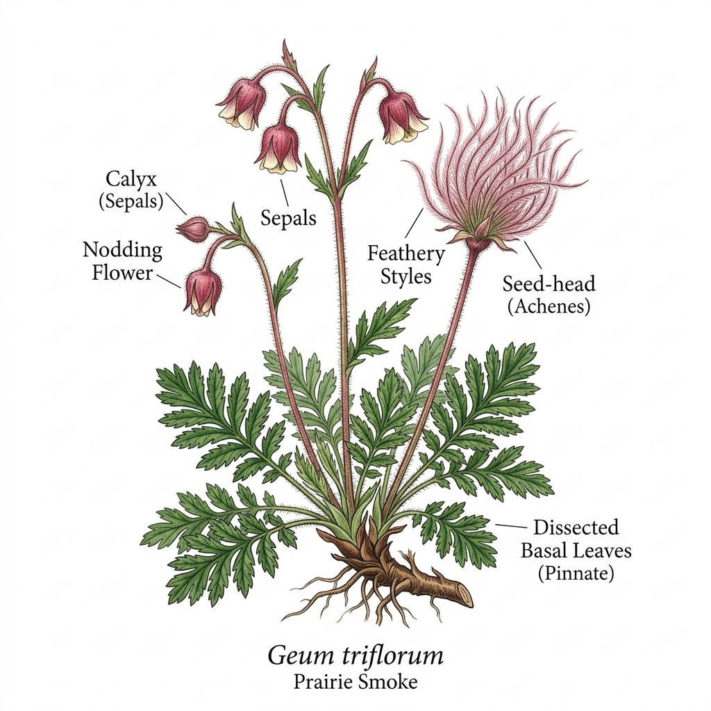 Prairie Smoke Identification Guide