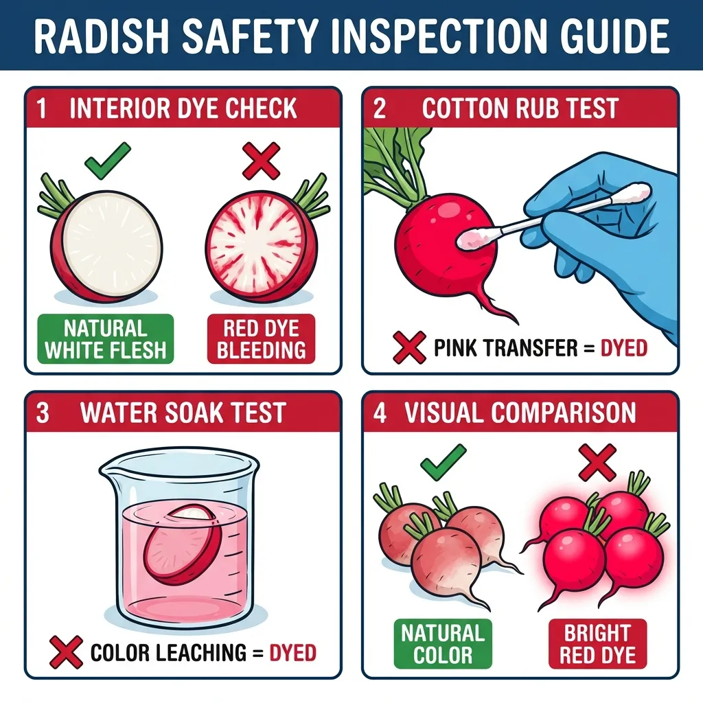 Radish (Mooli) Purity & Dye Audit