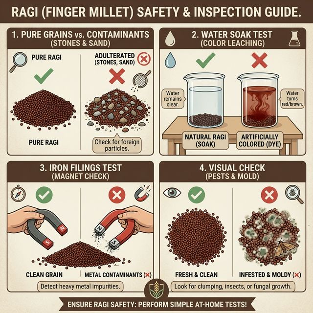 Ragi Purity Inspection