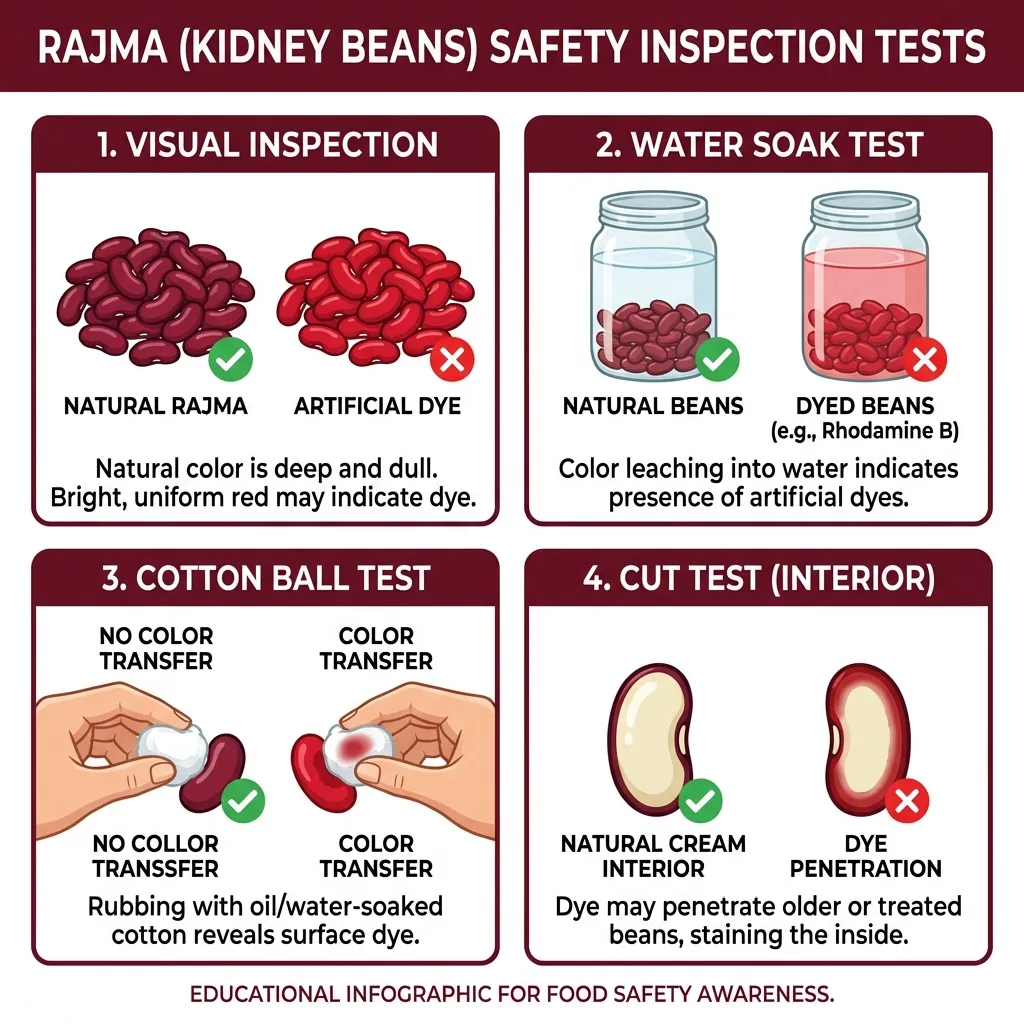 Rajma Purity & Dye Audit