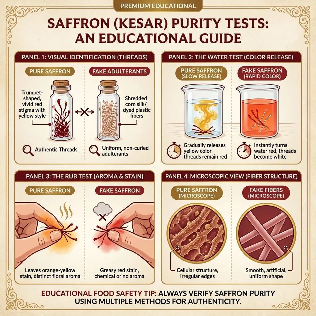 Saffron (Kesar) Purity and Authenticity Guide