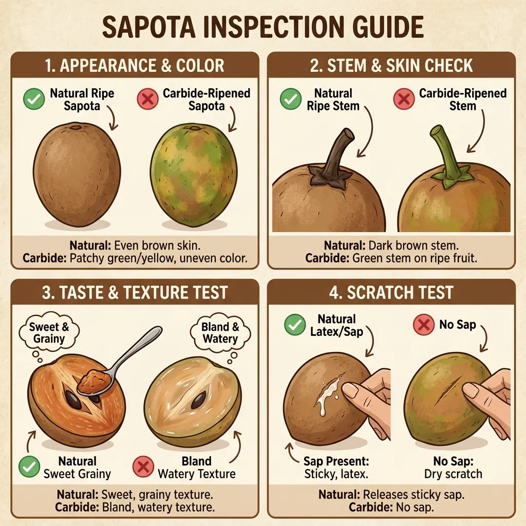 Sapota (Chikoo) Purity & Ripening Audit