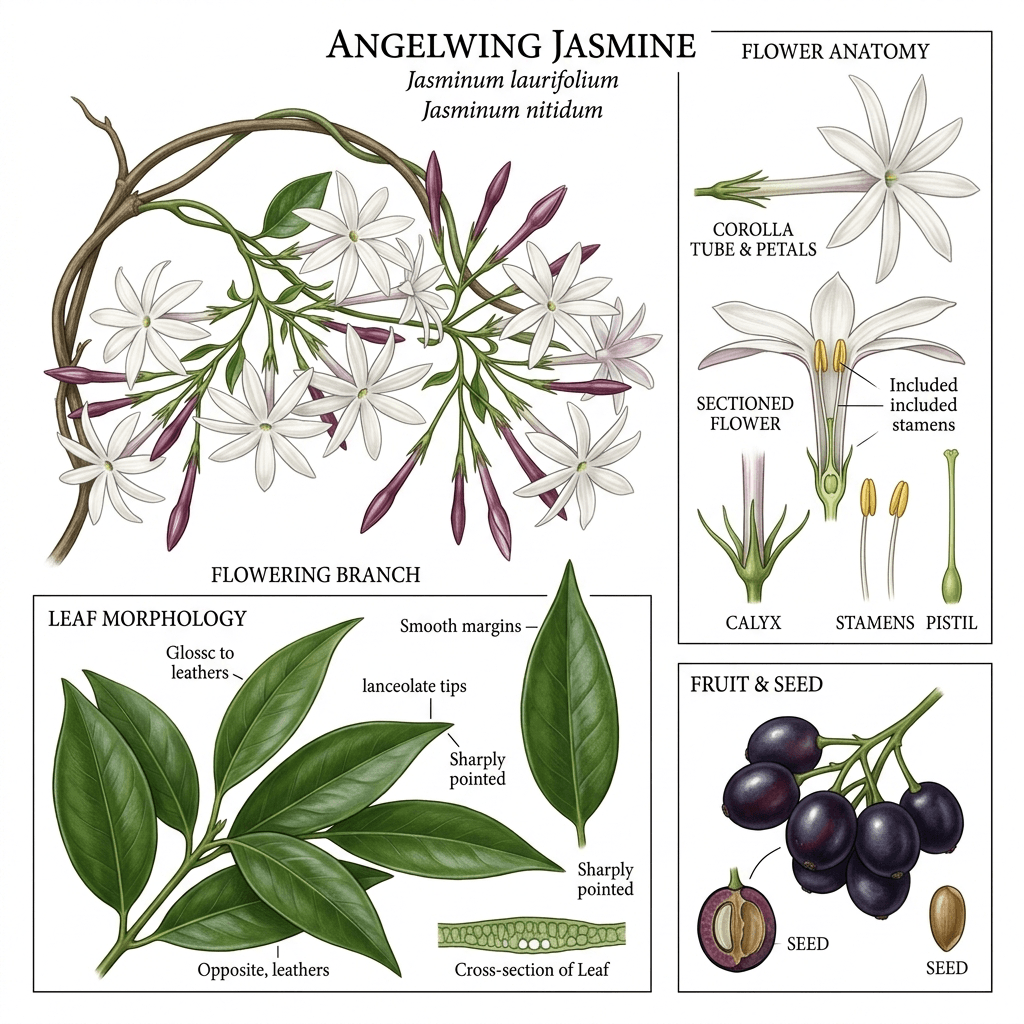 AngelWing Jasmine (Star Jasmine)