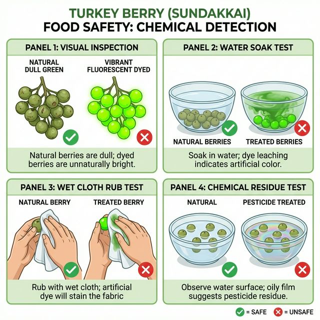 Turkey Berry (Sundakkai) Chemical Check