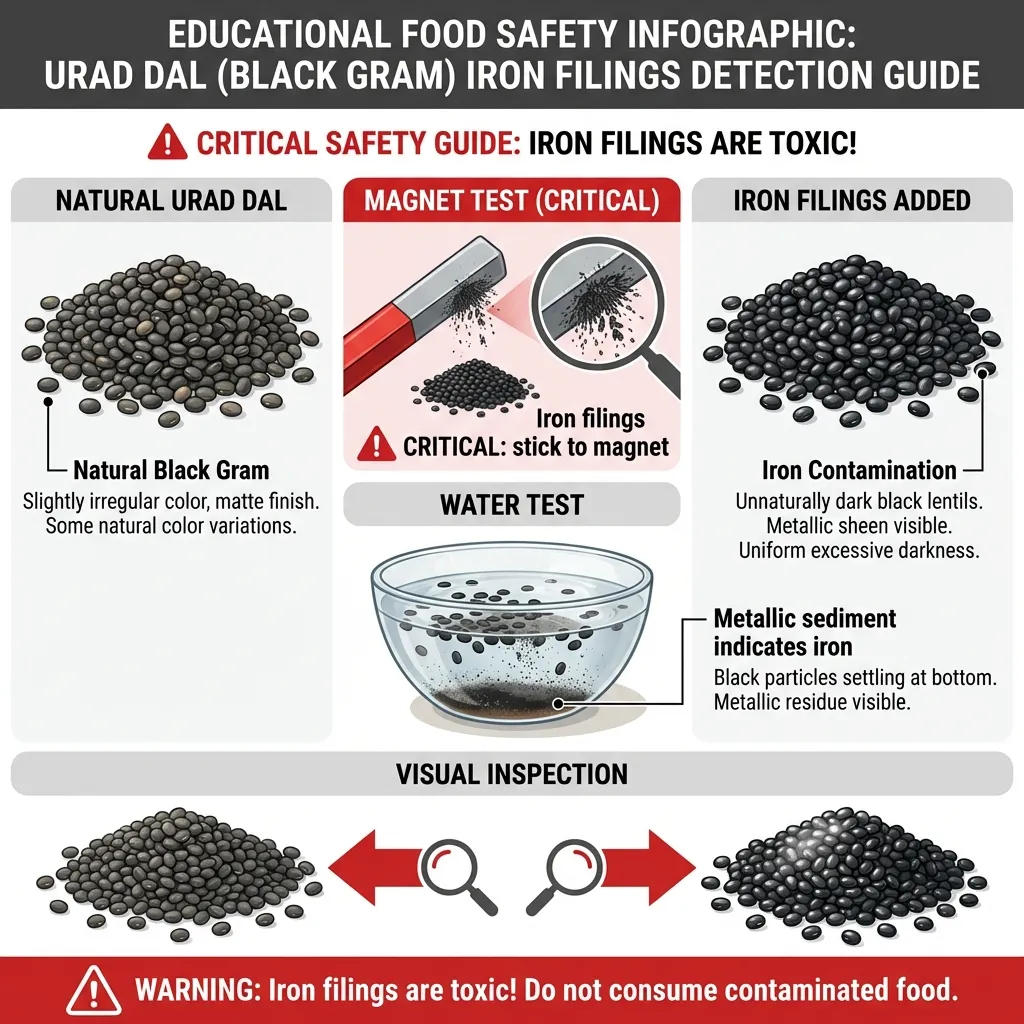 Urad Dal Purity & Dye Audit